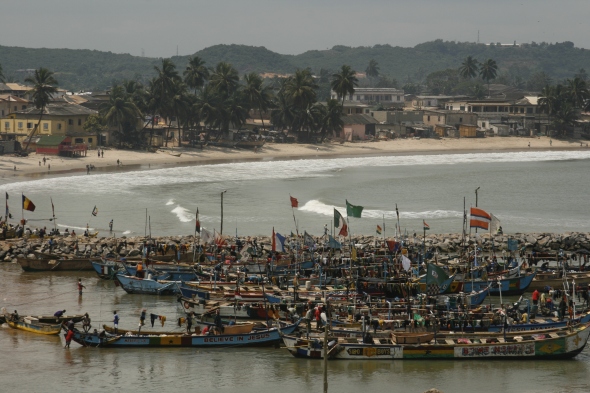 Elmina Fishing Boats